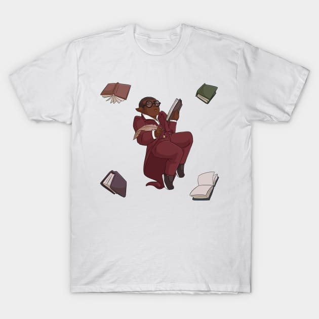 Lucienne The Librarian T-Shirt by Oh My Martyn